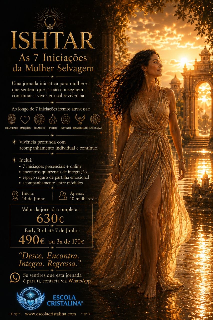 ISHTAR — As 7 Iniciações da Mulher Selvagem · Escola Cristalina